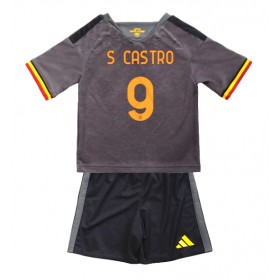 AS Roma Santiago Castro #9 Tredje skjorte til barn 2026-27 Kortermet (+ korte bukser)